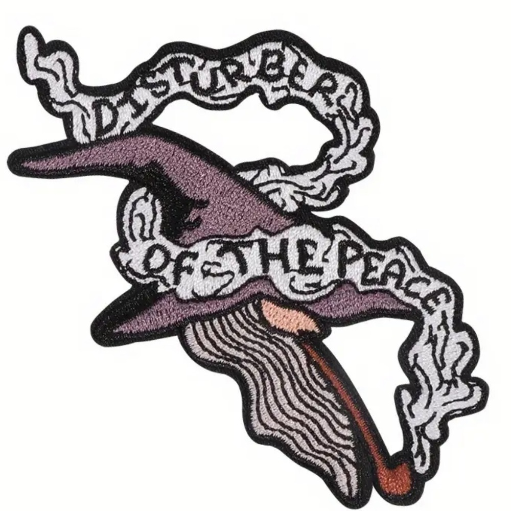 Wizard Hat Embroidered Patch